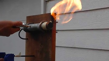 Hybrid rocket engine test #1