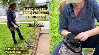 Getting Old House Permissions & Finding Treasure: GOLD! Equinox 800 Metal Detecting Video