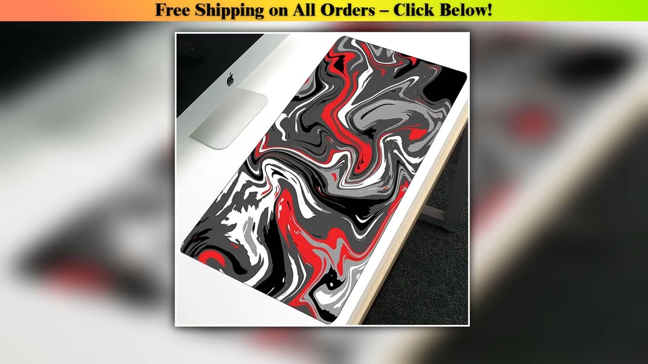 Strata Liquid Mouse Pad Computer Laptop Anime Keyboard Mouse Mat Mousepad Keyboards Gamers