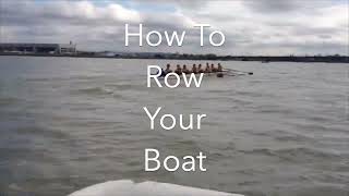 How To Row Your Boat