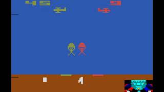 Atari 2600 Game: Sky Diver (Aka  Dare Driver ) (1977 Atari) screenshot 1