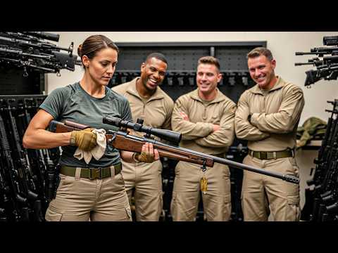 The Worst Rifle on the Rack Was a Joke — Until She Dropped 8 Targets in 12 Minutes