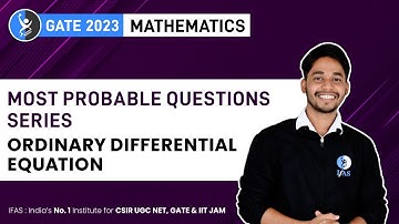 Cauchy Problem Partial Differential equation GATE