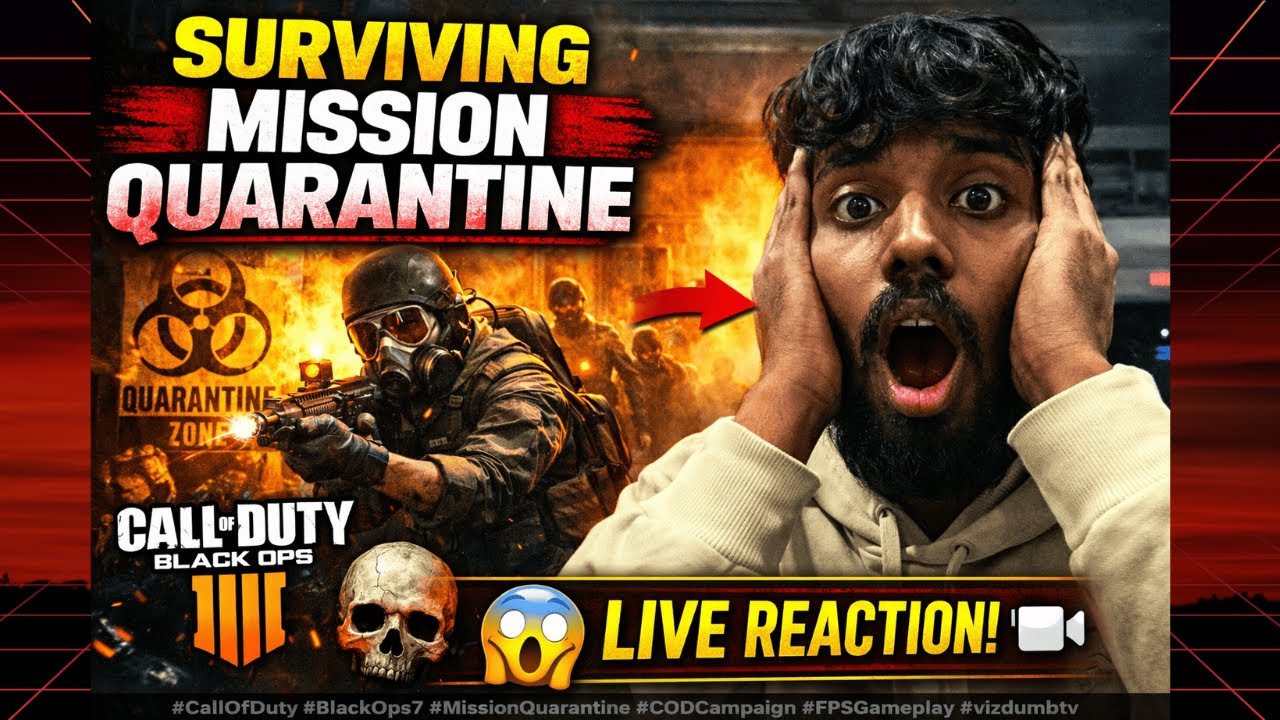 Выживание в карантине миссии 💀 | Сюжетный режим Call of Duty Black Ops 7