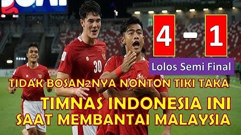 HIGHLIGHT🔴Menang 4-1 Timnas Indonesia Bungkam Malaysia (Lolos ke semi final kontra Singapura)