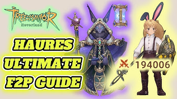Tree of Savior: Neverland Demon Trial Haures Ultimate Guide | Free-to-play Gameplay!