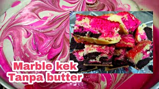 Kek Marble | Lembut Gebu | Tanpa Butter | Sukatan Cawan