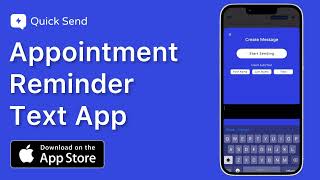 Quick Send - Appointment Reminder App screenshot 5