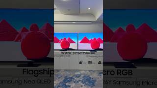 Budoucnost TV? 📺 Samsung Micro RGB vs. Neo QLED! #SamsungTV ##MicroRGB #InsideSamsung