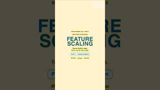 Feature Scaling | Part 2: Implementation #python  #sklearn  #datascience