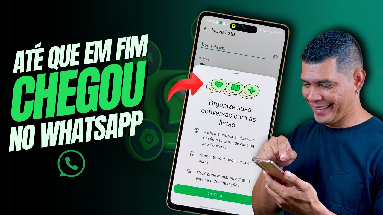 WHATSAPP LANÇA NOVO RECURSO QUE JA ERA ESPERADO A MUITO TEMPO! VEJA ...