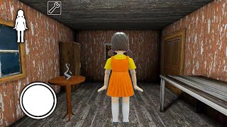 Playing As SQUID DOLL Frome The SQUID GAME SESSION 3 in Granny Chapter 1 On Extreme Mode !! screenshot 1