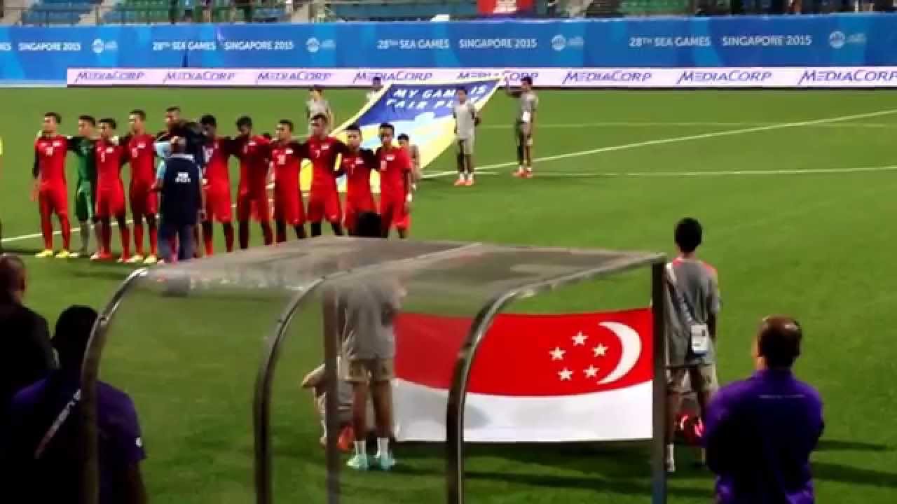 SEA Games 2015 (Singapore vs Cambodia) National Anthems
