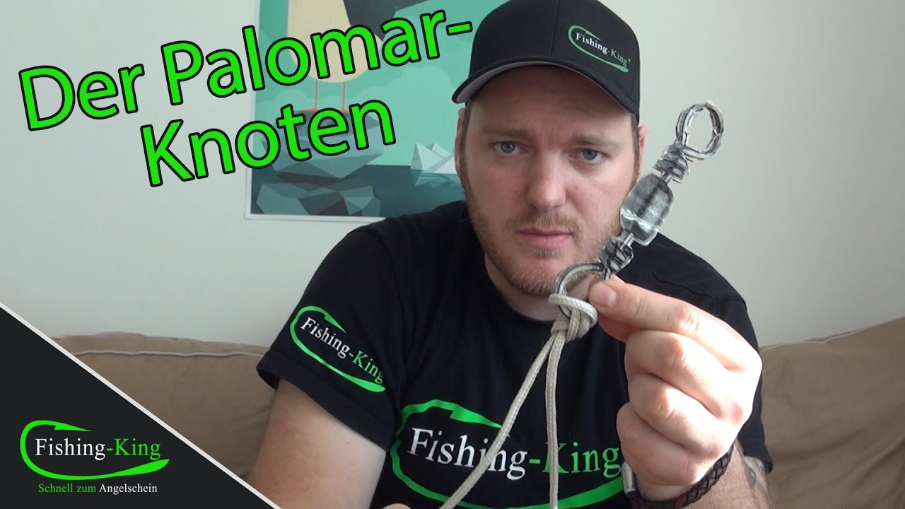 Der Palomar-Knoten / Ein sicherer Knoten für's Dropshot-Rig und zum Anknoten von Wirbeln | Tutorial