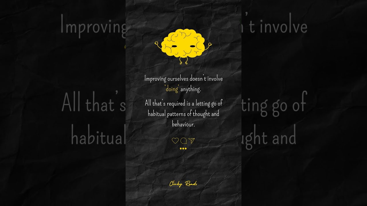 Unlearning is the work. 