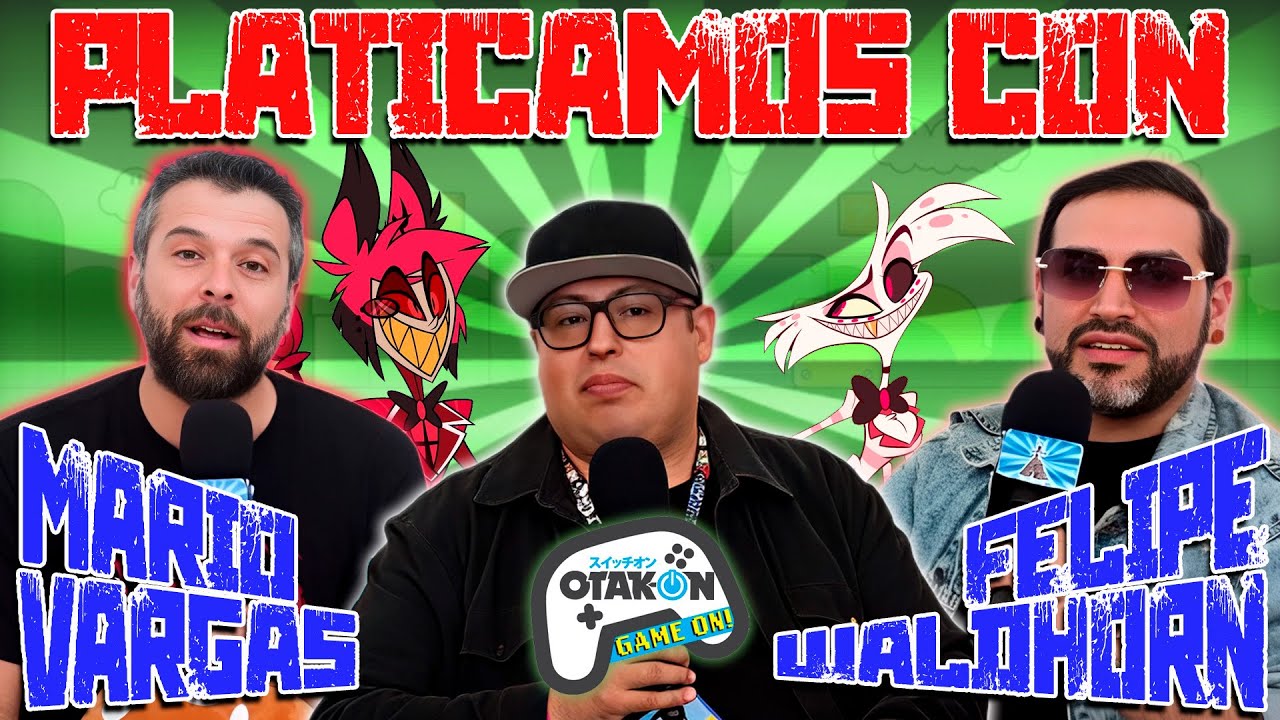 🎙️Las Voces de Alastor y Angel Dust en Hazbin Hotel | Mario Vargas & Felipe Waldhorn en Otakon SLP🔥