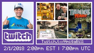 2/1/2018 - Unboxing SD2IEC and gifts from TFW8bit.com, some Tanks Fury, maybe more games