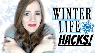 Winter Life HACKS | How to Deal with Cold Weather, Winter Blues & No Motivation!