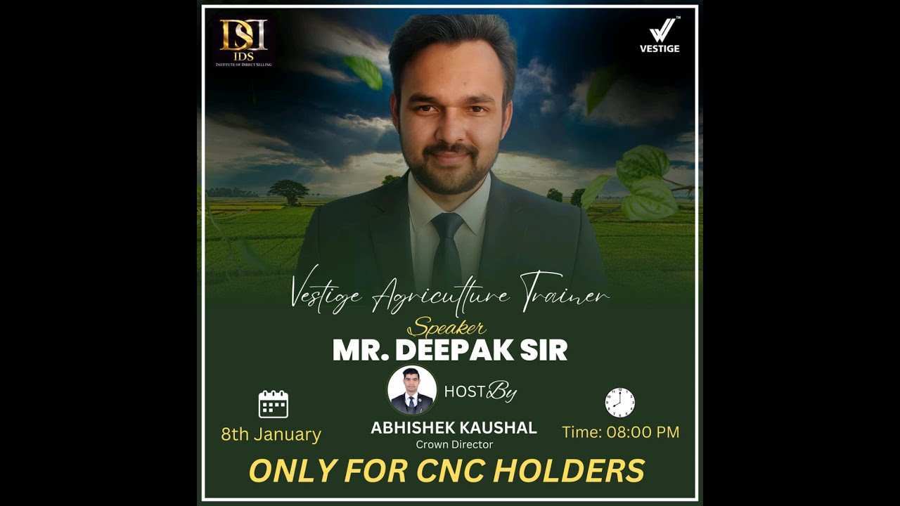 Vestige Agriculture Training