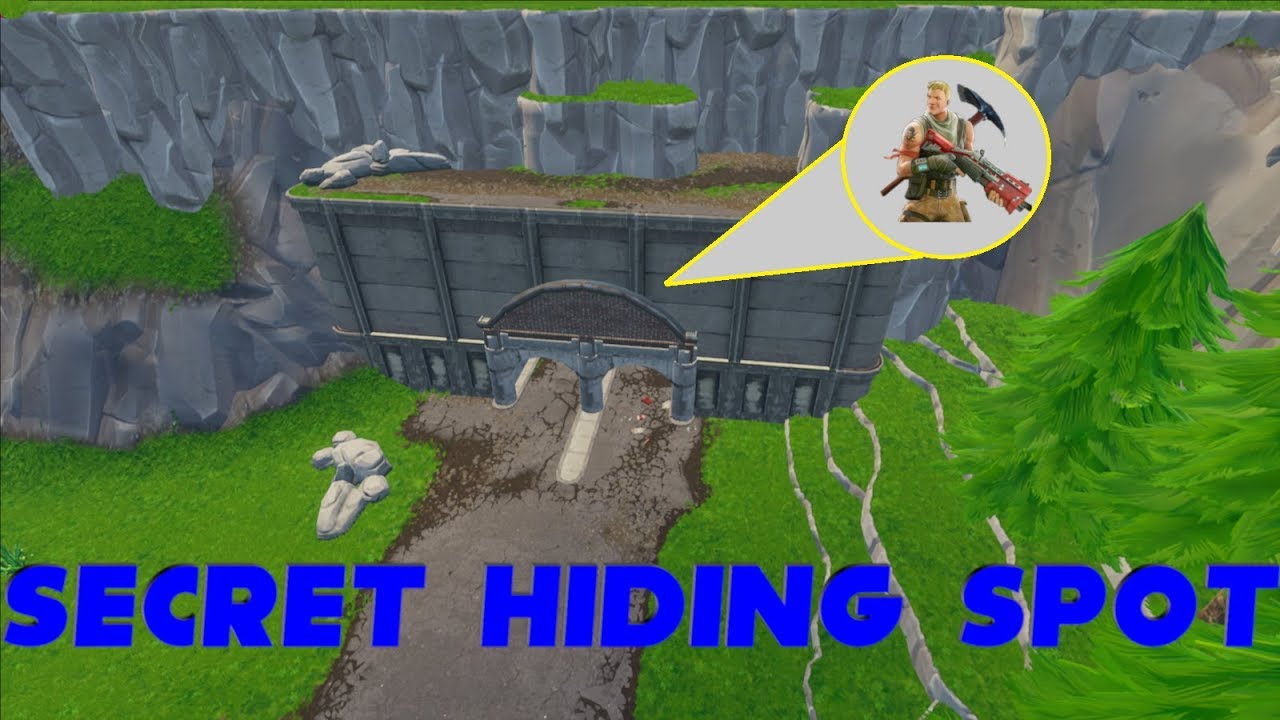 *BEST* Hiding Spot In Fortnite Battle Royale! YouTube