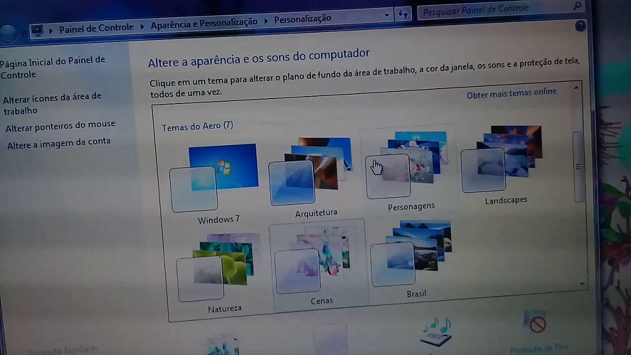 Como trocar a tela de fundo ( imagem) do notebook STI Infinity - YouTube