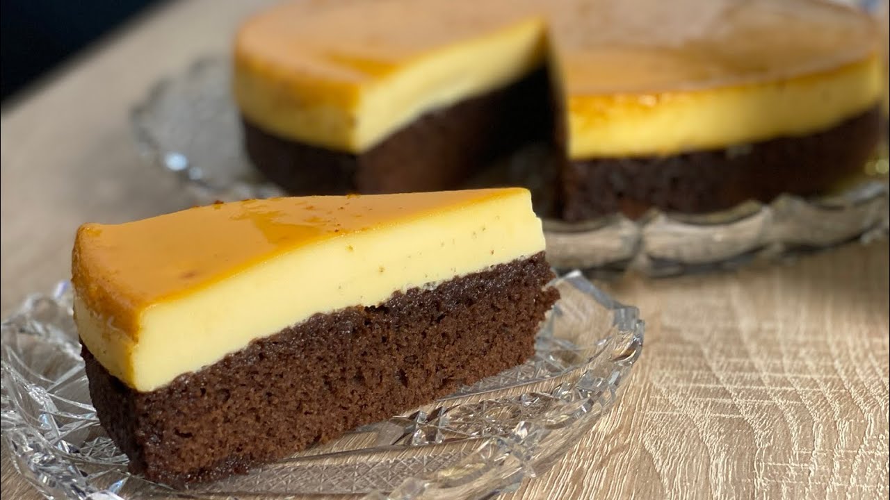 كيكة كريم كراميل (كيكة قدرت قادر)