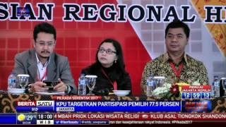 KPU Targetkan Jumlah Partisipatif Pemilih Pilkada 2017 Capai 77,5 Persen