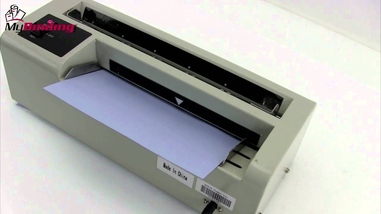 DFG GC300 Electric Business Card Finisher Demo