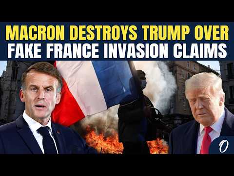 “Unacceptable And Stupid!” Macron FIRES BACK At Trump Over France Crisis And Fake Invasion Claims