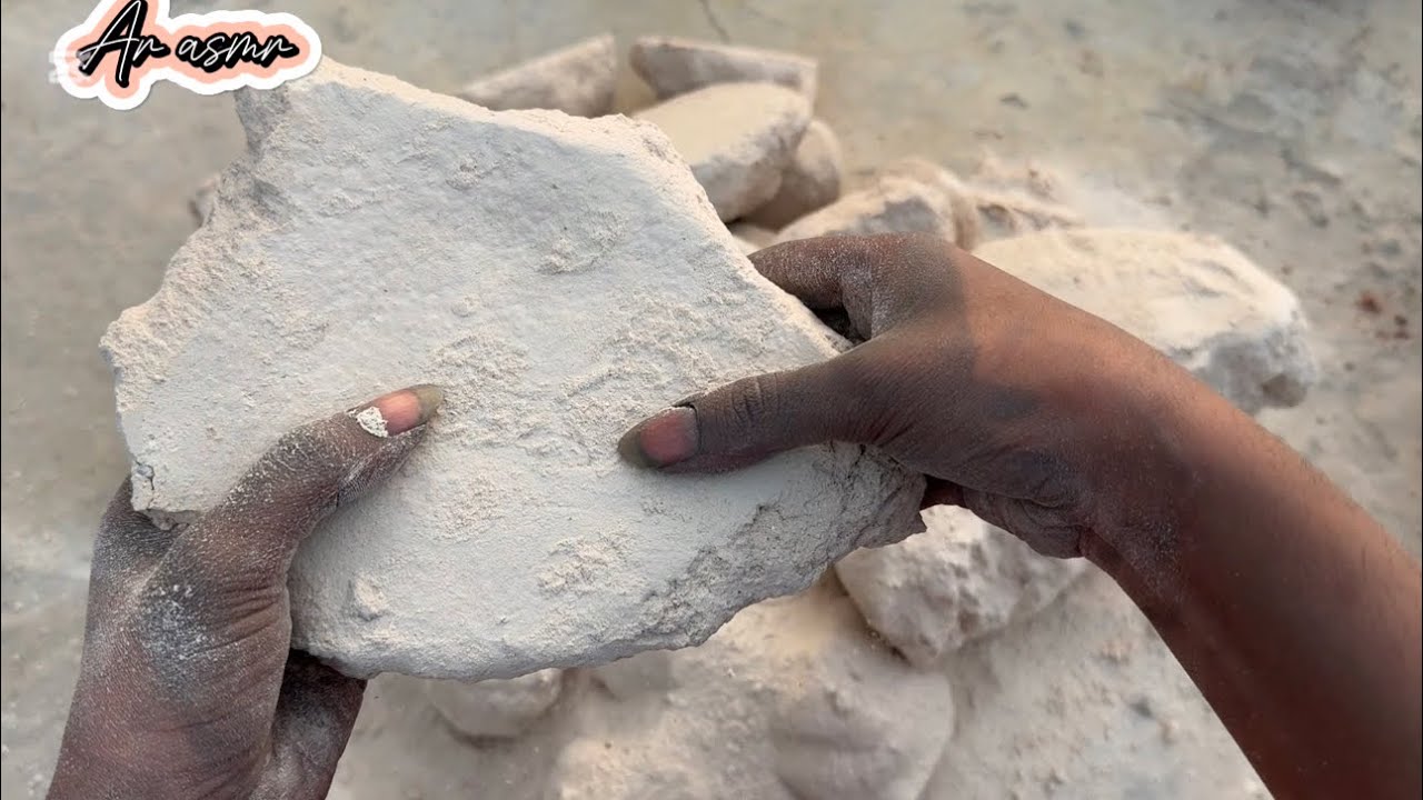 Marble chips powder dry floor crumbling super satisfying 🔥bombastic video ☺️👌