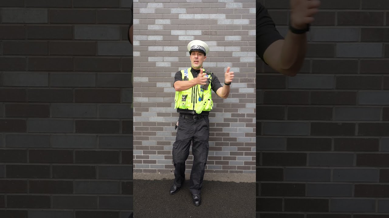POLICE OFFICER Hates Middle Lane Hoggers Shorts