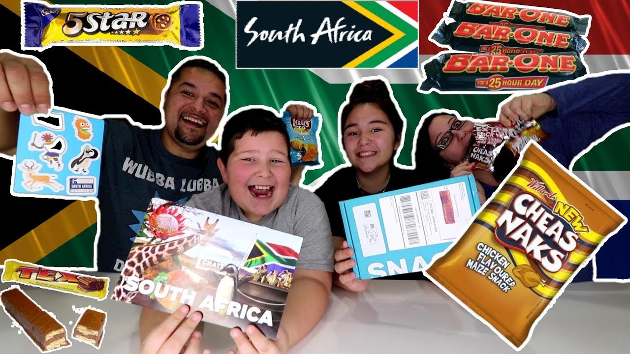 SOUTH AFRICAN SNACK CHALLENGE!!! | SNACK CRATE