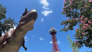 My First Six Flags Visit since My Vacation Ended and I Go Ride Dino Off Road Adventure