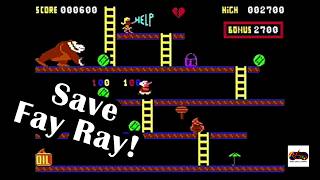 Kong (C64) – High Score Challenge: Can They Save Fay Ray?