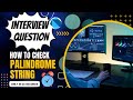 How to Check Palindrome in Dart? | Simple Dart Logic for Interviews | Dart Tips by uzair