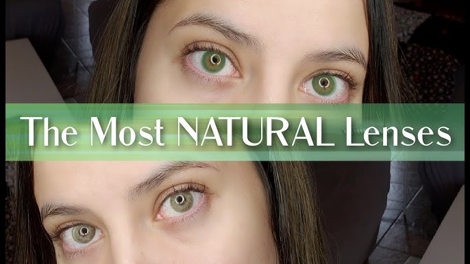 I Found The Most NATURAL Green Contacts IN THE WORLD!! 