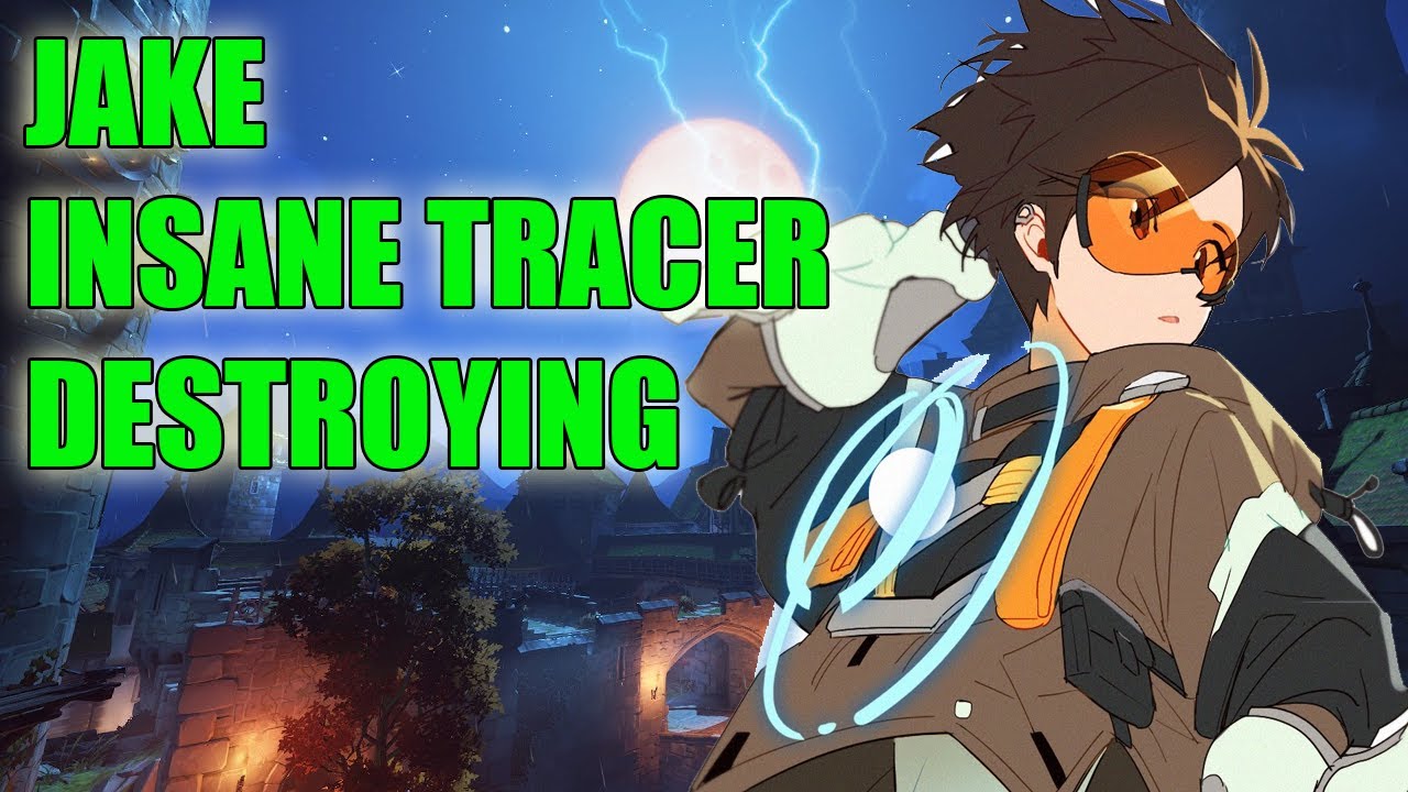 JAKE INSANE TRACER GAMEPLAY - TOP 500 OVERWATCH SEASON 24