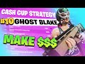 Ultimate Solo Cash Cup Strategy to Make Money (Ghost Blake 10th Place)