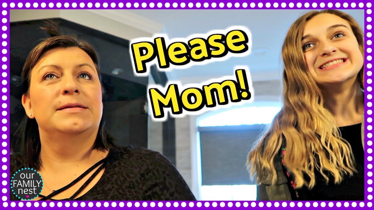 SHE'S ALWAYS BEGGING FOR SOMETHING!