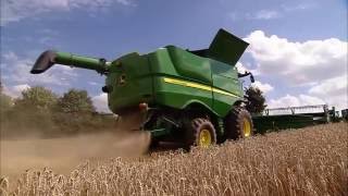 John Deere S Series 2016 Combines Active Terrain Adjustment