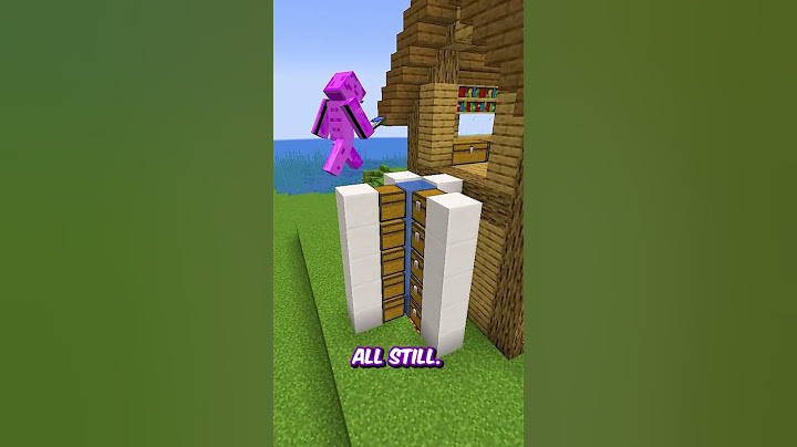 An Elevator for My Grandpa in Minecraft! 🧓 ⛏️ #shorts