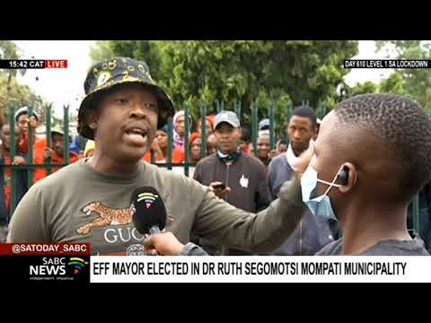 Emotions run high as EFF mayor elected at Dr Ruth Segomotsi Mompati municipality