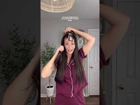 Unicorn heatless curls