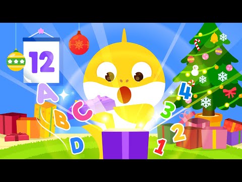 12 Days of Christmas🎄 | Christmas 123 & ABC | Best Carols for kids | Baby Shark Classroom