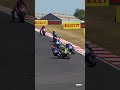 Oncu and Booth-Amos touch in Race 2 at Donington Park 😳 | 2026 #UKWorldSBK 🇬🇧