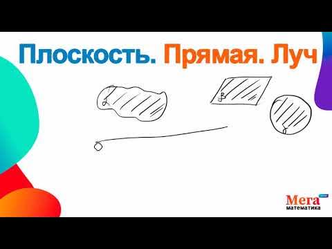 Что такое плоскость? | Прямая | Луч | Математика 5 класс | Виленкин 5 ...