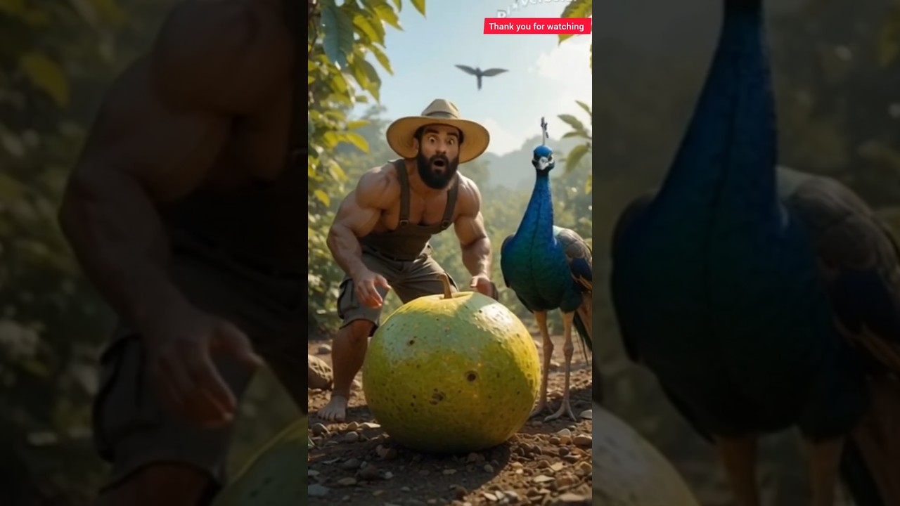 A peacock 🦚 farmer old friend 