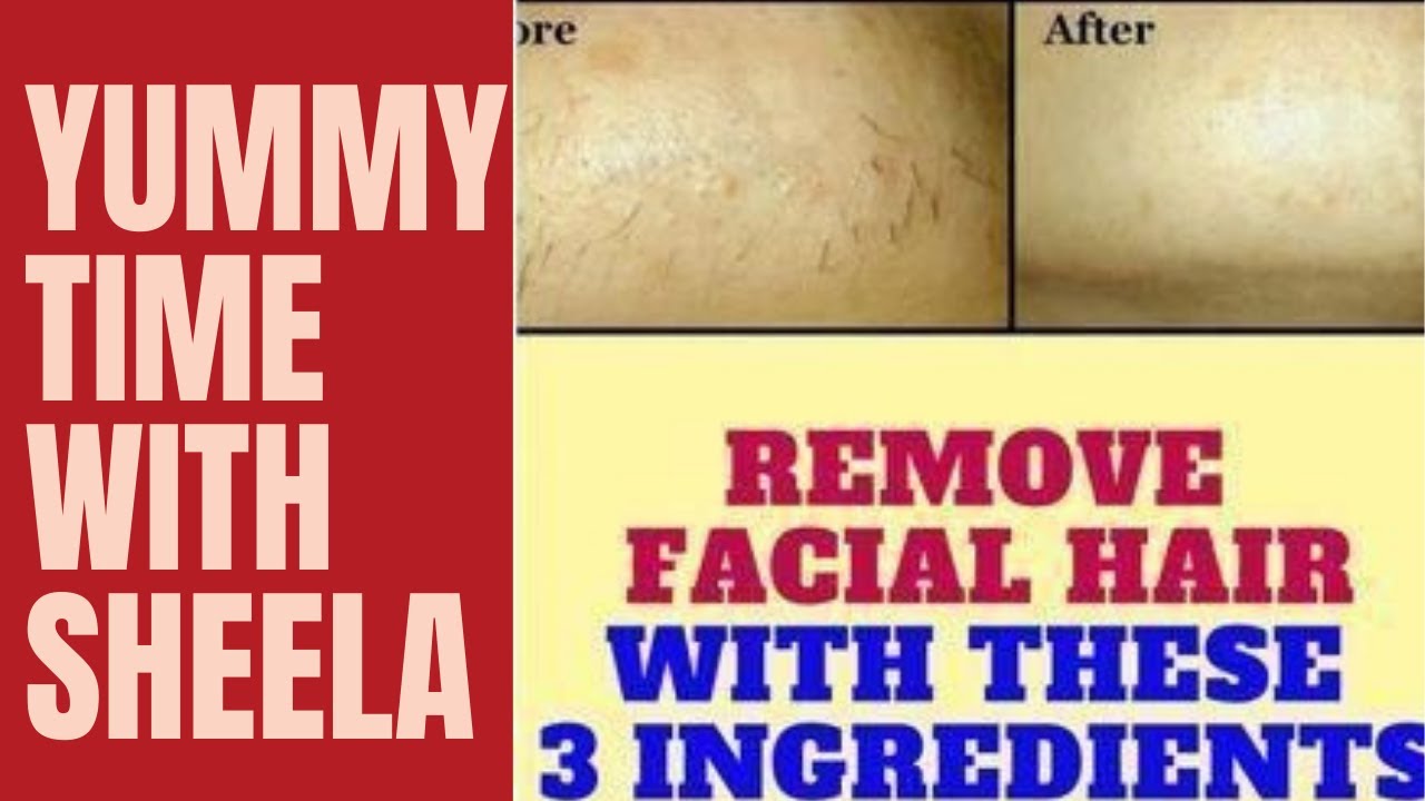 3 in 1 Skin Care How to Remove Facial Hair Naturally Permanently