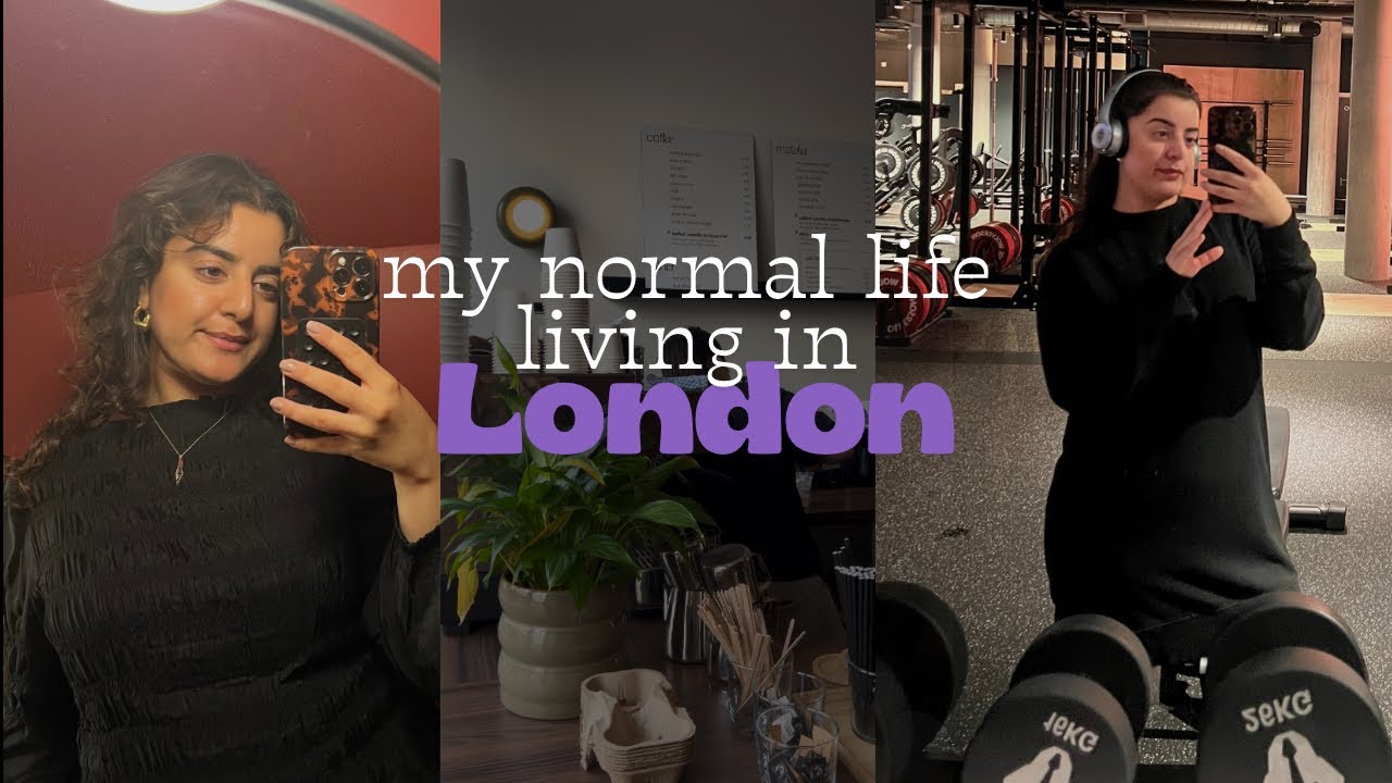 cosy London girl vlog ♡ singing, gym, shopping in polene, girl life ♡