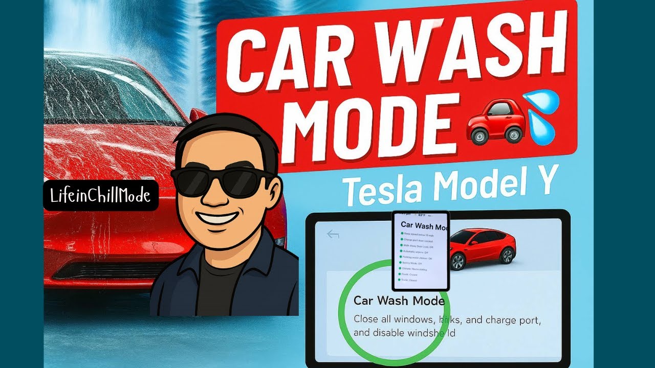 How to Put Tesla Model Y in Car Wash Mode | Step-by-Step Guide